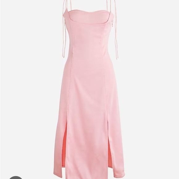 Brand new! Anna October x JCrew pink slip dress - Picture 3 of 7